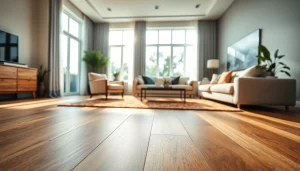 Transform your space with stunning vinyl flooring that embodies elegance and durability.