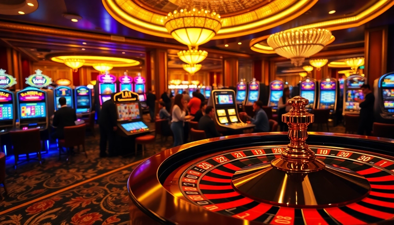 Experience dynamic gaming at https://whycazino.com/, featuring exciting casino action and vibrant slot machines.