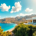 Luxurious villa showcasing property for sale in alanya turkey with stunning sea views