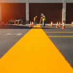 Enhance your space with commercial parking lot striping near me for improved visibility.