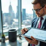 التداول في الأسهم الأمريكية في المملكة العربية السعودية من خلال حلقة نقاش حول التحليل المالي.