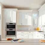 Showcasing stunning Cabinet Refacing Clearwater FL with modern cabinetry transformations in a bright kitchen.