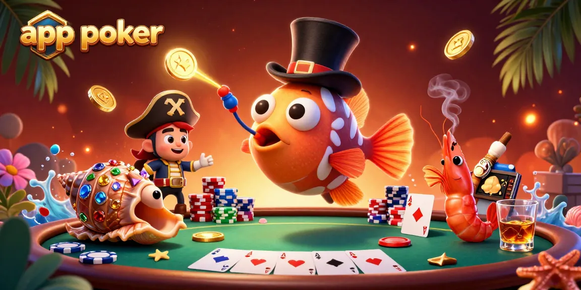 Gioca con le migliori app poker per smartphone, ammirando l'anguille e i loro tesori ai tavoli virtuali.