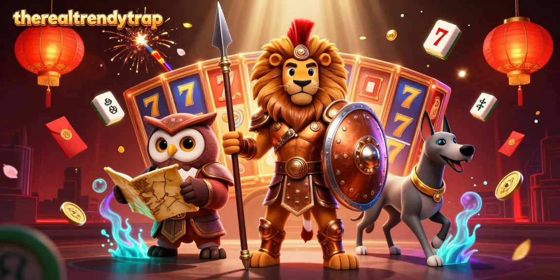 Menangkan jackpot di therealtrendytrap dengan simbol slot yang berkilauan dalam atmosfer penuh keberuntungan.