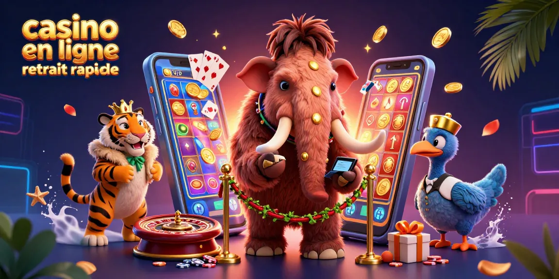 Casino en ligne retrait rapide avec des gains explosifs et un service rapide.