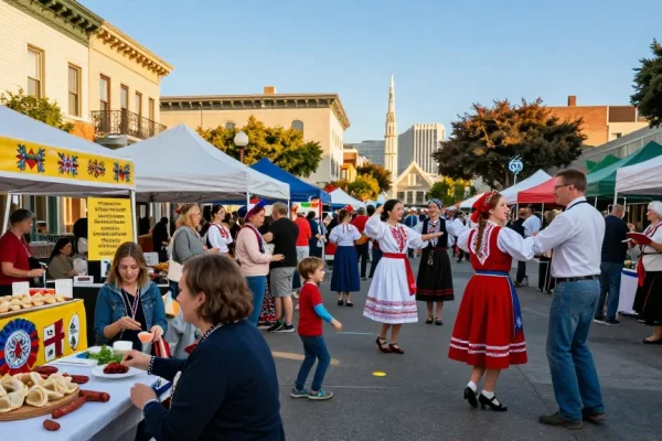 Community event celebrating Polish heritage in San Francisco, featuring food, culture, and connections through https://www.sfpol.com/.
